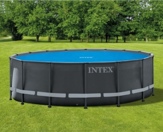 Intex Solar Poolabdeckung Blau 470 cm Polyethylen 3202955