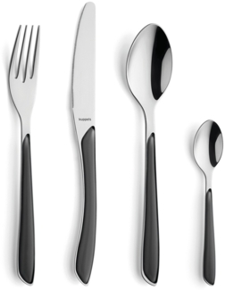 Kuppels PRISMA Besteckset 24-teilig schiefergrau mattiert