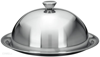 Excellent Houseware Speiseglocke mit Teller Edelstahl 442506