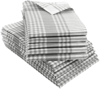 ZOLLNER Geschirrtuch, (Spar-Set, 10-tlg), 50x70 cm, 100% Baumwolle, vom Hotelwäschespezialisten