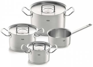 Fissler original-profi collection Topf-Set 4-tlg. mit Metalldeckel Edelstahl