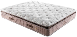 Taschenfederkernmatratze, Bambi Cotton Master, Matratze mit Topper, Höhe 34 cm, H2 Mittelweich, BAMBI YATAK, Doppeltes Taschenfederkernsystem, Spezielle Komfortschicht, Einseitig