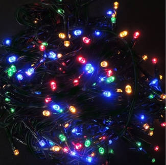 Lumineo LED-Lichterkette Lumineo Mit Timer Compact Twinkle 1000 LED 22,5m Multicolour