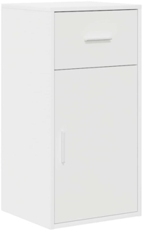 vidaXL Sideboard mit Schubladen Weiß 38 x 34,5 x 75 cm Holzwerkstoff 869546