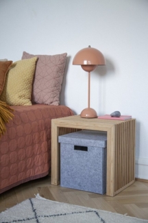 Cinas Hocker Rib, Sustainable, skandinavisches Design