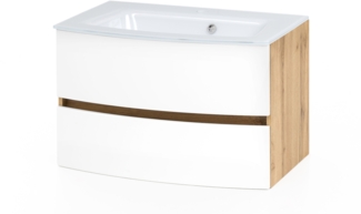 Waschbeckenunterschrank mit Waschbecken KOPENHAGEN