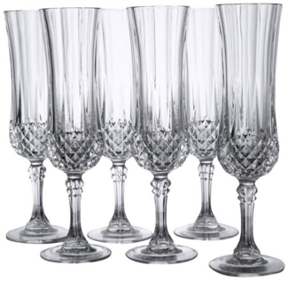 Cristal d'Arques 23223 Longchamp ECLAT Sektkelch 140 ml, Glas, klar (6er Pack)