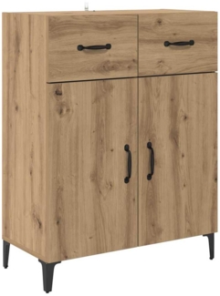 vidaXL Sideboard Artisan-Eiche 34 x 69.5 x 90 cm Holzwerkstoff 880680