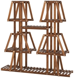 COSTWAY Blumenständer (1 St), 5 Etagen, 113cm hoher Pflanzenständer