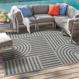 Sanat Teppich Berlin, rechteckig, Höhe: 6 mm, In -und Outdoor geeignet, Außenbereich, Terrasse, Balkon, auch Läufer