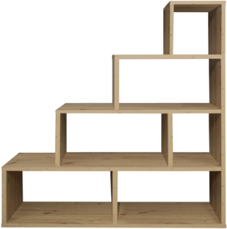 Raumteiler Eleora 120x40x122 Bücherregal Regal asteiche 14860