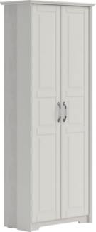 Home affaire Garderobenschrank Evergreen UV lackiert, mit Soft-Close-Funktion und ausziehbarer Kleiderstange