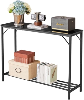 YMYNY Konsolentisch Beistelltisch Eingangstisch Schmaler Sofatisch 107x30x78CM