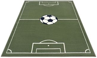 HANSE Home Kinderteppich Kinderteppich Estádio Grün, rechteckig, Höhe: 8 mm