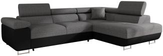 Ecksofa Torezio (Soft 011 + Lux 06, Seite: Rechts)