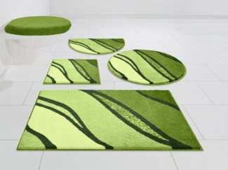 Grund Badematte Belize, Badvorleger, Badezimmer Teppich, sehr weich, Höhe 20 mm, rutschhemmend beschichtet, fußbodenheizungsgeeignet, schnell trocknend, Polyacryl, rechteckig, weiche Haptik, auch als 3 teiliges Set erhältlich, Made in Europe