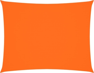 vidaXL Sonnensegel Oxford Gewebe Rechteckig 3,5x5 m Orange
