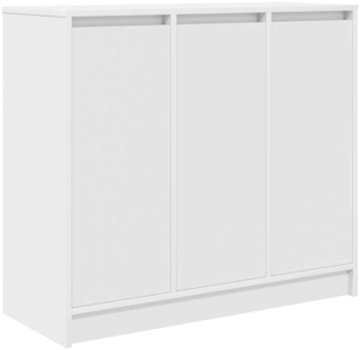 vidaXL Sideboard Weiß 85x34x76 cm Holzwerkstoff 861625