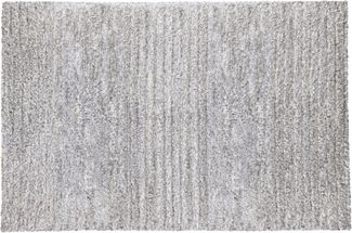 Kleine Wolke Badematte »Planta«, Höhe 8 mm, rutschhemmend beschichtet, fußbodenheizungsgeeignet, Baumwolle, rechteckig, Badteppich, Uni Farben, Streifen Design, Hoch-Tief Effekt