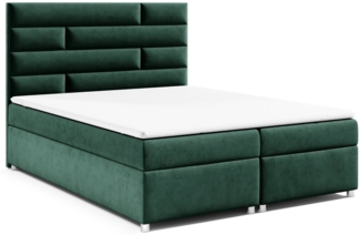 Best for Home Boxspringbett mit Bettkasten Trinity K-5 Bonellfederkern inkl. 7 cm Topper (140x200 160x200 180x200 200x200 cm), Handwerksqualität, TOP Preis-Leistungs-Verhältnis