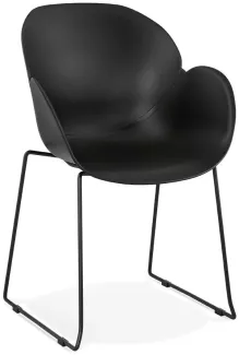 Kokoon Design Sessel Roxan Metall Schwarz