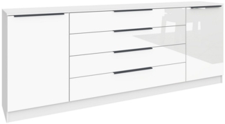 borchardt Möbel Sideboard Vaia, Breite 200cm, 4 Schubkästen