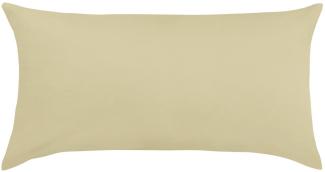 Traumschlaf Basic Single Jersey Kissenbezug|40x80 cm| taupe