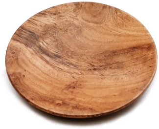 Der Teak Root Rundteller - M - Natürlich - 25x25x3cm