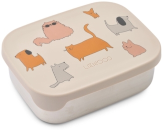 Liewood Arthur Lunchbox / Brotdose Cats and Dogs / Sandy