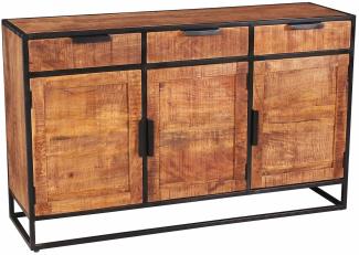 Sideboard Sidney Mangoholz 140 x 40 x 90 cm