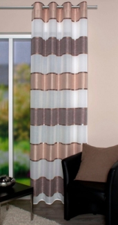 HOME WOHNIDEEN Vorhang WALTERS (1 St), Ösen, blickdicht, Jacquard, HxB: 245x140, Querstreifen