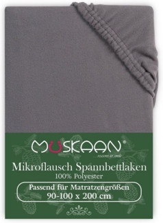 Müskaan Spannbettlaken Spannbetttuch Bettlaken Winter Flausch Warm Leintuch, Fleece, Gummizug: Rundumgummizug, Matratzen Bezug bis 22cm Matratzenhöhe Kuschelig Flauschig