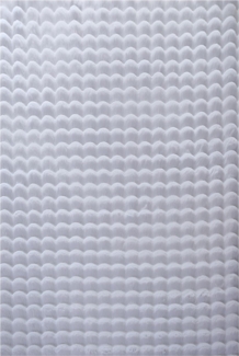 Hochflor Teppich Alessandro rechteckig - 120x170 cm - Silberfarbe