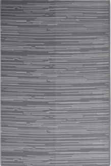 vidaXL Outdoor-Teppich ARAKIL Anthrazit 140x200 cm PP 317022