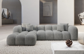 Sofa Dreams Ecksofa Stoffsofa Eckcouch Polster Eck Sofa Formentera L Form kurz Stoff, Loungesofa