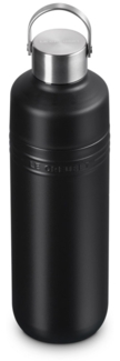 Le Creuset Trinkflasche 500ml Schwarz Matt Edelstahl