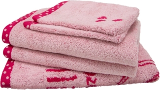 Dyckhoff Handtuch Set Prinzessin Lillifee, Frottier (Set, 5-St), Komplette Sets: Handtücher, Duschtücher und passende Waschhandschuhe