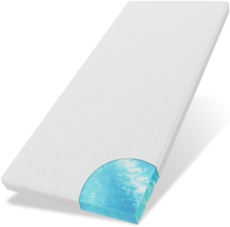 ELONEO Gel Topper Matratzenauflage 90 x 190 x 5 cm