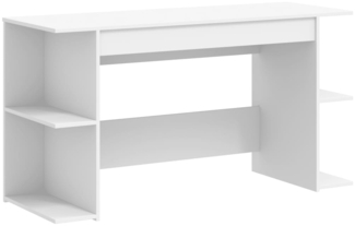 vidaXL Schreibtisch Weiß 140x50x75 cm Holzwerkstoff 840548