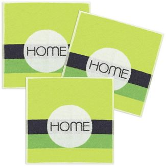 Kracht Geschirrtuch Home, (Set, 3-tlg, Set), 3er Pack Frottee Küchenhandtücher (3 Stück) ca. 50x50cm Baumwolle