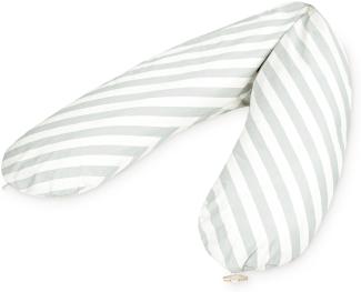 Stillkissen mit Knopf, Organic Stripes