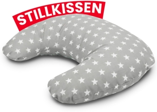 Amilian Stillkissen Lagerungskissen - Seitenschläferkissen - Stillkissen klein, Schwangerschaftskissen zum Schlafen, pregnancy pillow mit Füllung (60x42 cm), für Mütter und Babys
