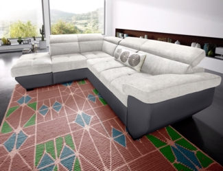 COTTA Ecksofa Speedway L-Form, mit Kopfteilverstellung, wahlweise mit Bettfunktion & Bettkasten
