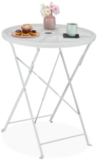 Klappbarer Metall Balkontisch