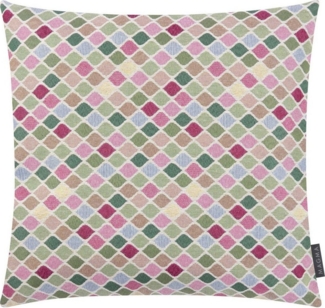 Magma Heimtex Kissenhülle TIA, Bunt, Mosaik, 50x50 cm, Baumwolle, Jacquard, (1 Stück), mit Reißverschluss