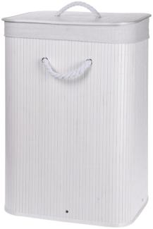 Bathroom Solutions Faltbarer Wäschekorb Weiß 443274