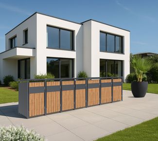 Westmann Varius 7 | Metall Mülltonnenbox 7er |