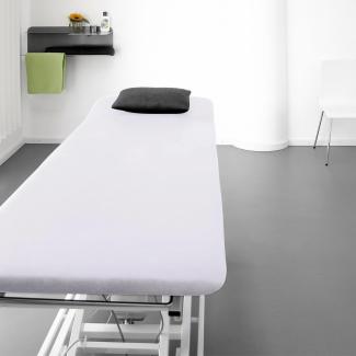 Traumschlaf Frottee Massageliegenbezug Therapieliegenbezug|ca. 80x190 cm| weiss