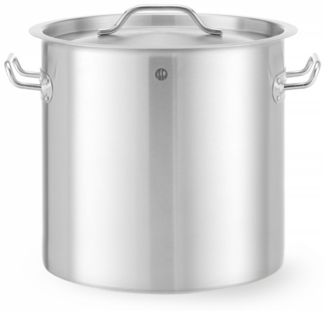 HENDI Kochtopf - mit Deckel, Budget Line, 50L, ⌀400x(H)400mm