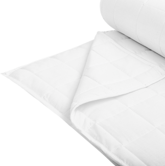Doppeldecken für alle Jahreszeiten KORAB Polyester 135 x 200 cm Weiß